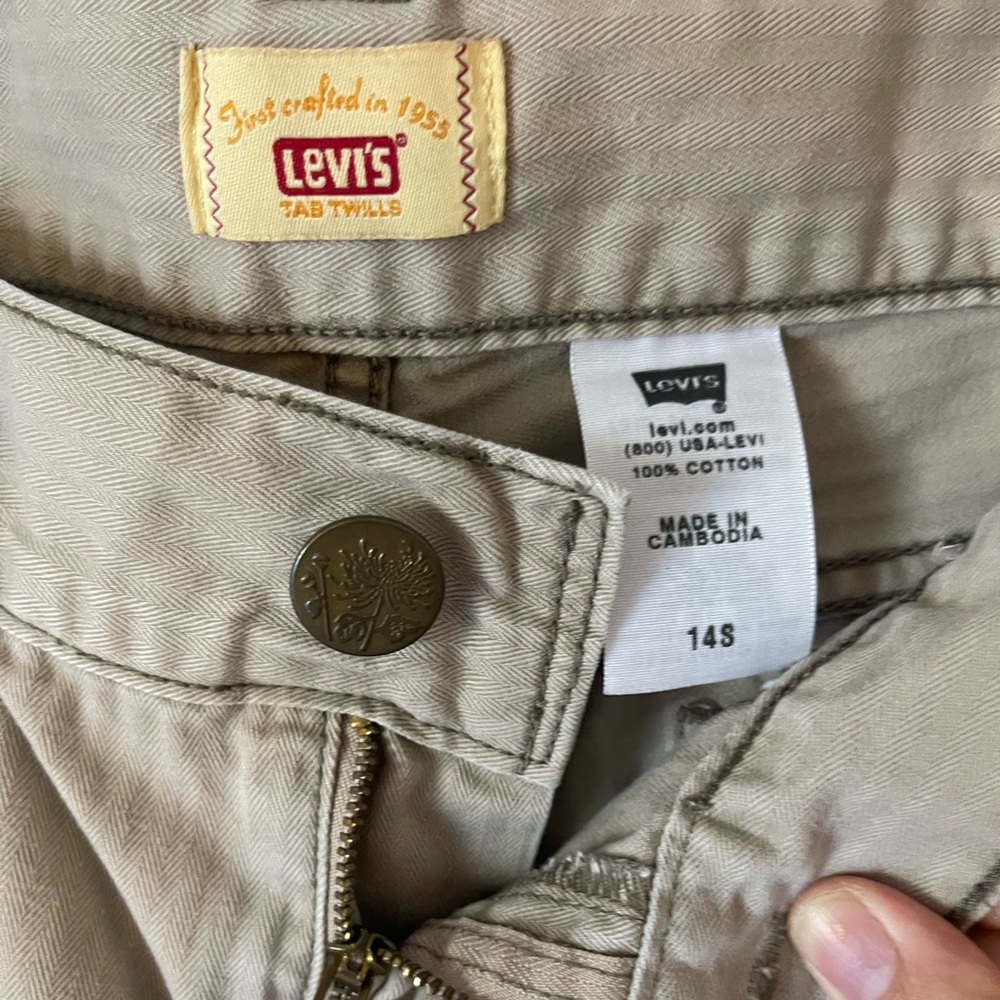 Vintage Levi’s Tab Twills 14s